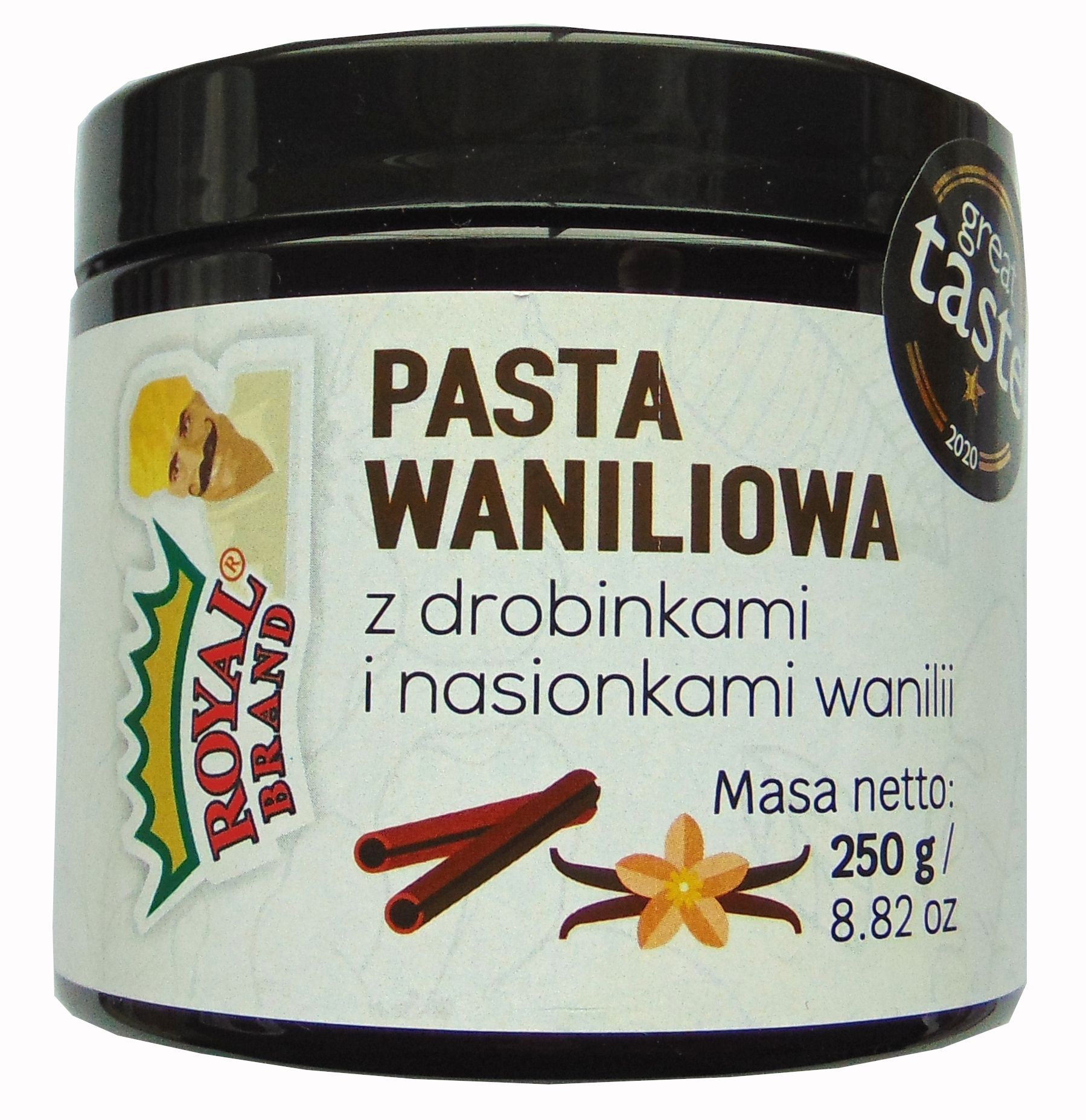 Pasta waniliowa 250g